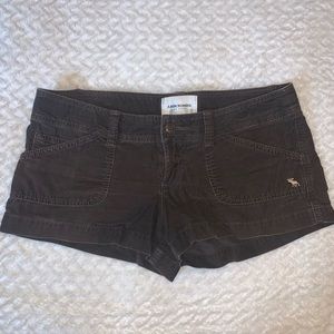 Abercrombie & Fitch Brown Corduroy Shorts